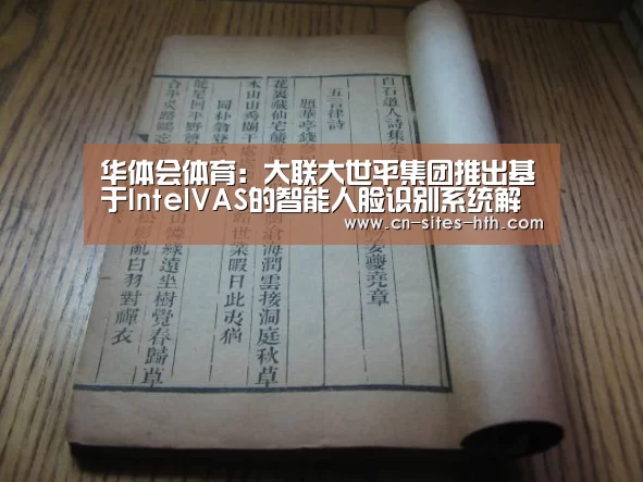 华体会体育:大联大世平集团推出基于IntelVAS的智能人脸识别系统解决方案(图2) 华体会体育