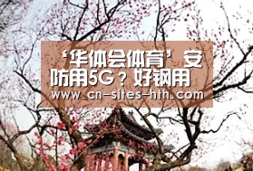 ‘华体会体育’安防用5G？好钢用在刀刃上！